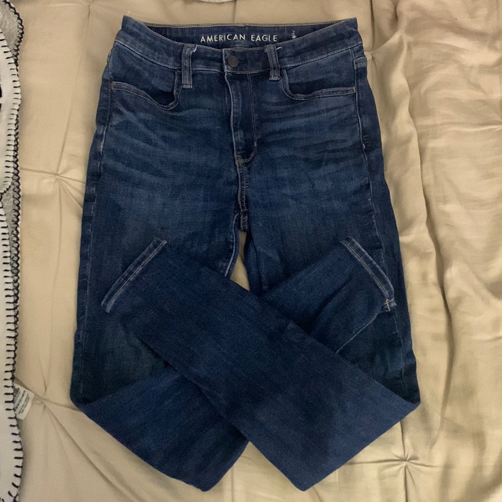 American eagle dark denim jeggings